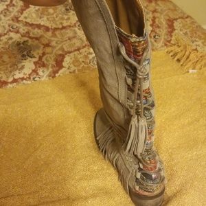 Naughty monkey Knee high boots